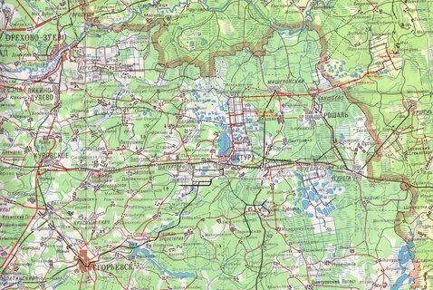 Карта шатуры