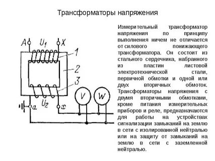 Какое напряжение имеет трансформатор