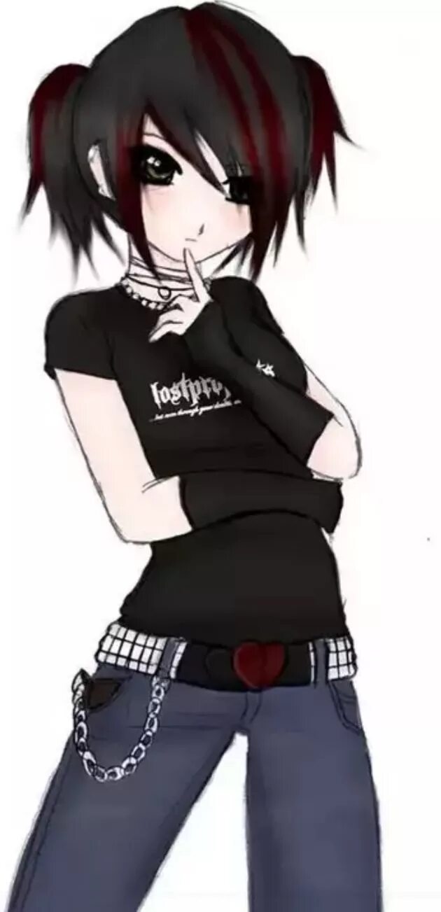 Эмо тян. Эмо тян. Эмо аниме. Аниме девушка гот. Эмо аниме.