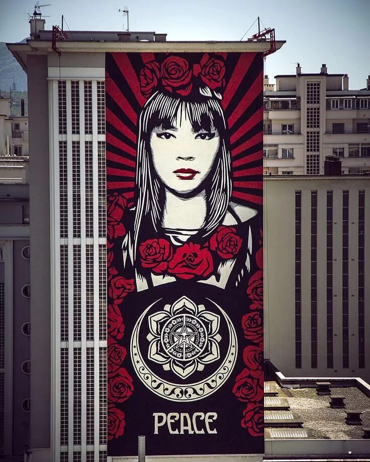 Шепард Фейри стрит арт. Shepard Fairey граффити. Фрэнк Шепард Фейри. Шепард Фейри граффити Obey.