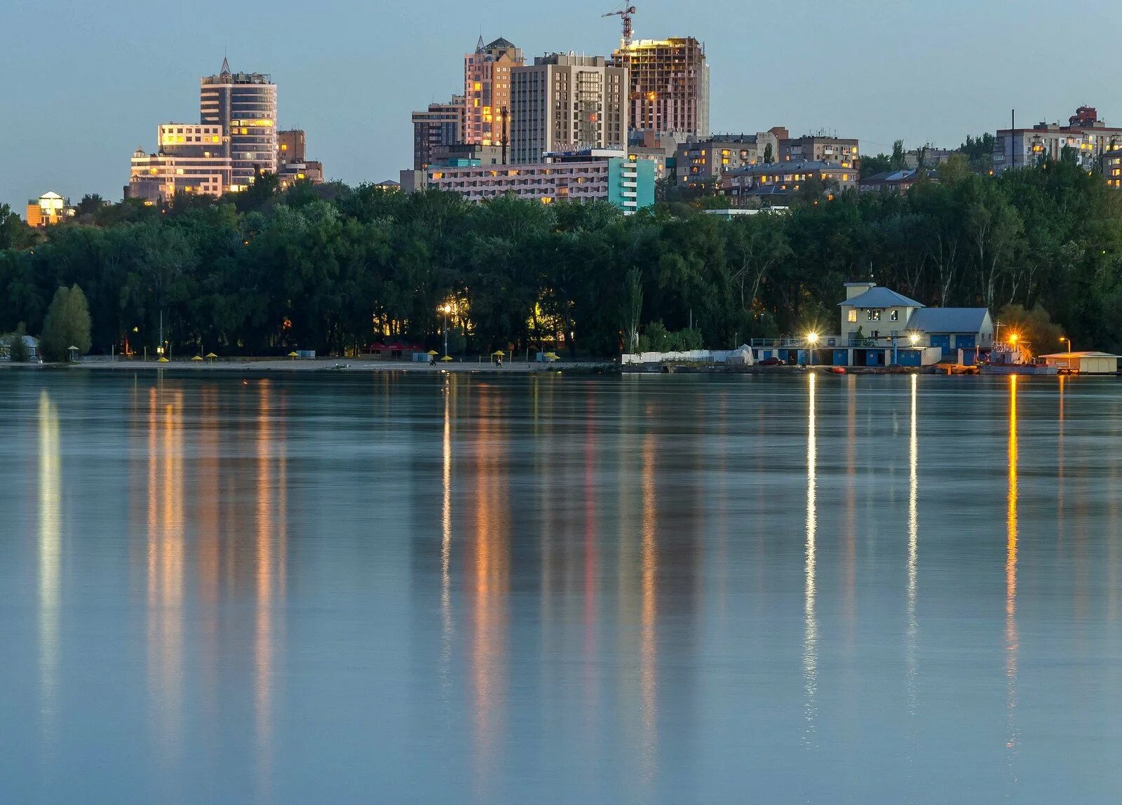 Река днепр города