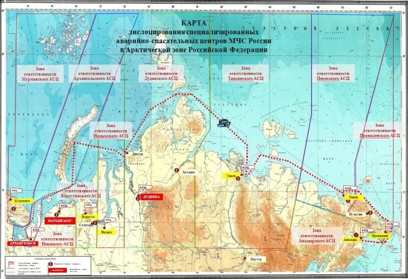 Береговые острова на карте