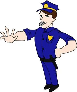 Policeman slowed