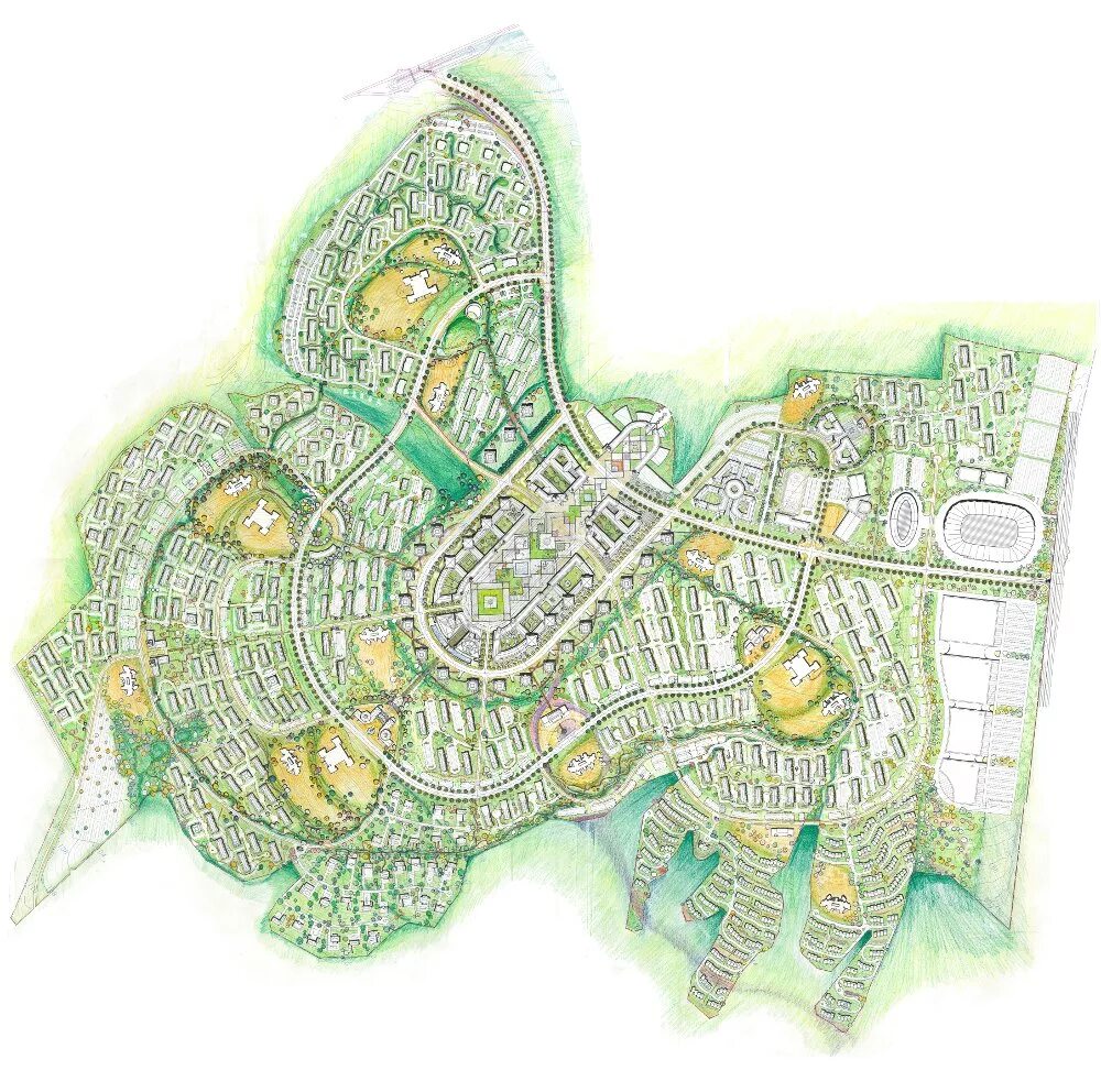 Проект микрорайона на 10000 жителей. 10000 жителей. 10000 жителей. Жилой район клаузура. Проект микрорайона.