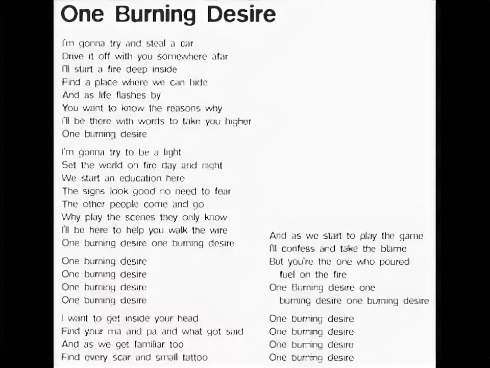 Meg myers desire перевод. Текст песни Desire. One Desire текст. My Desire песня. Перевод песни one Desire.