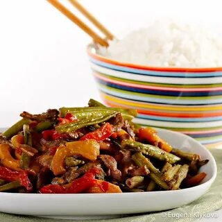 Рецепт стручковой фасоли с говядиной