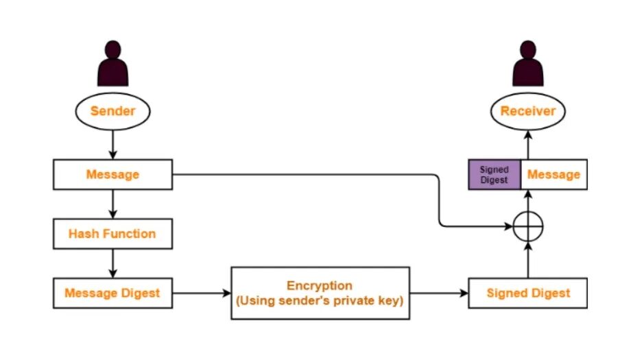 Алгоритм DSA. 25. DSS криптография. Message Receiver. Decryption of the Signature.