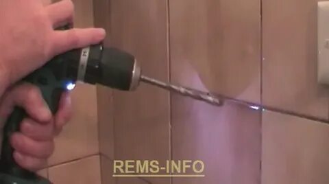 Чем сверлить плитку под дюбель