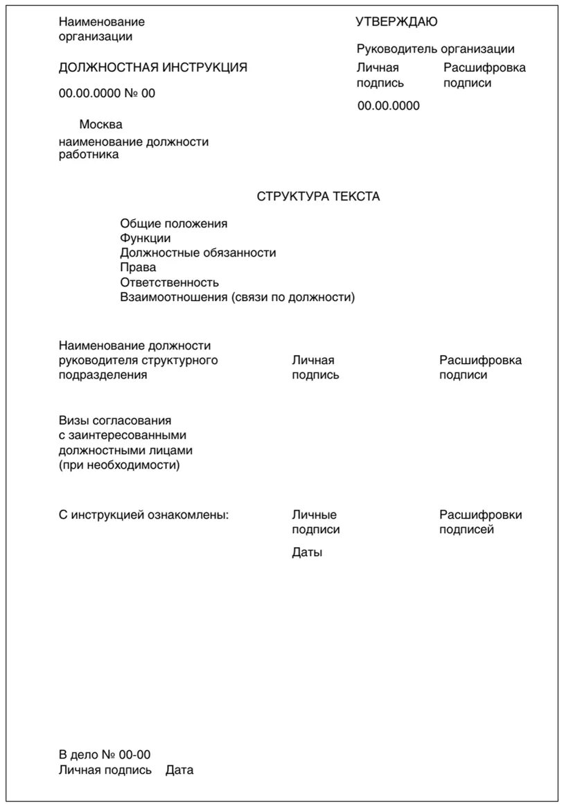 Должностные инструкции компании образец. Стандартная должностная инструкция. Должностная инструкция рисунок. Образец типовой должностной инструкции. Пример должностной инструкции пример заполнения.