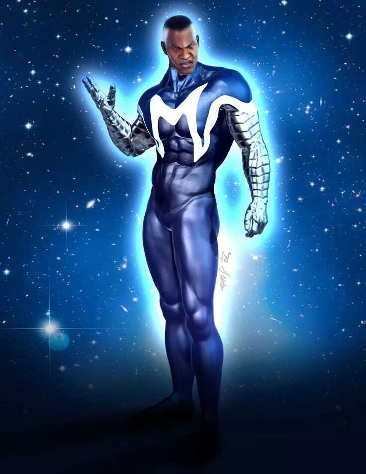 Синее чудо Марвел. Blue Marvel Марвел. Герой Марвел Блю. Игра в синем костюме