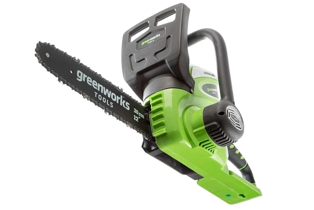 Пила цепная GREENWORKS g40cs30. Аккумуляторная пила цепная Гринворкс g40cs30. Цепная пила аккумуляторная GREENWORKS g40cs30k2, 40v. Аккумуляторная пила Гринворкс 40 вольт.