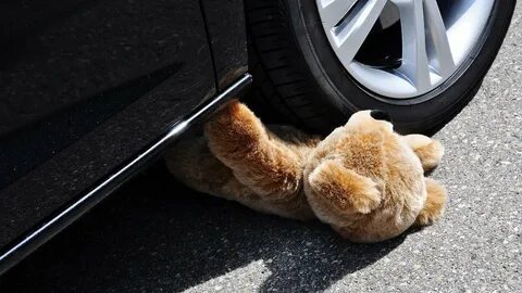 Переезд колесом автомобиля