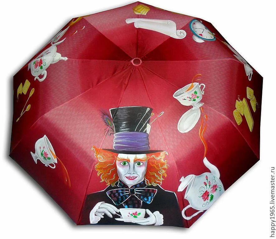Мастер зонтиков. Роспись черного зонта. Зонт расписной. Зонт с ручной росписью. Зонт чайная церемония.
