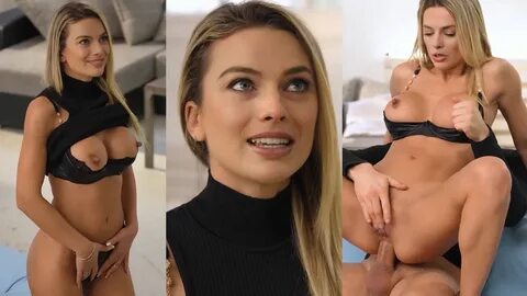 Big Tits, Anal, Blonde, Blowjob, Margot Robbie deepfake, margot robbie nude...