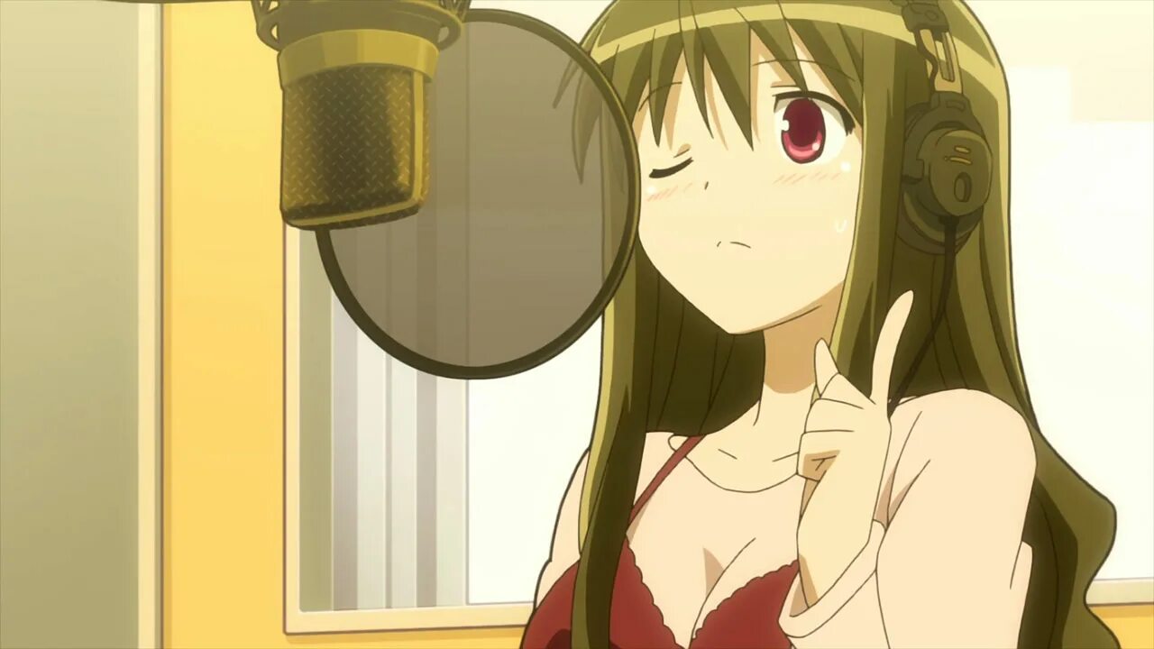 Кое мо. Koe de oshigoto аниме. koe de oshigoto! 3 серия. техническое аниме. работа для голоса аниме.