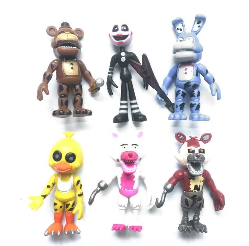 Nights at freddy s фигурки. Игрушки ФНАФ. Фигурки ФНАФ. Фредди игрушки фигурки. Экшн фигурки ФНАФ.