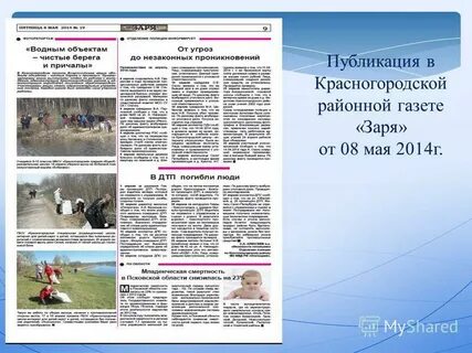 Газета заря красногородского