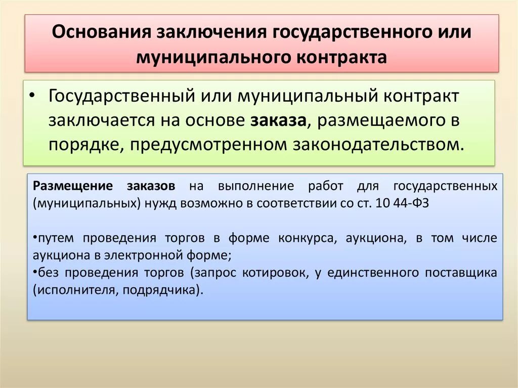 Основания заключения государственного или муниципального контракта. Основание заключения государственного контракта. Причины для заключения контракта. Государственный или муниципальный контракт. Случаях можно заключить договор