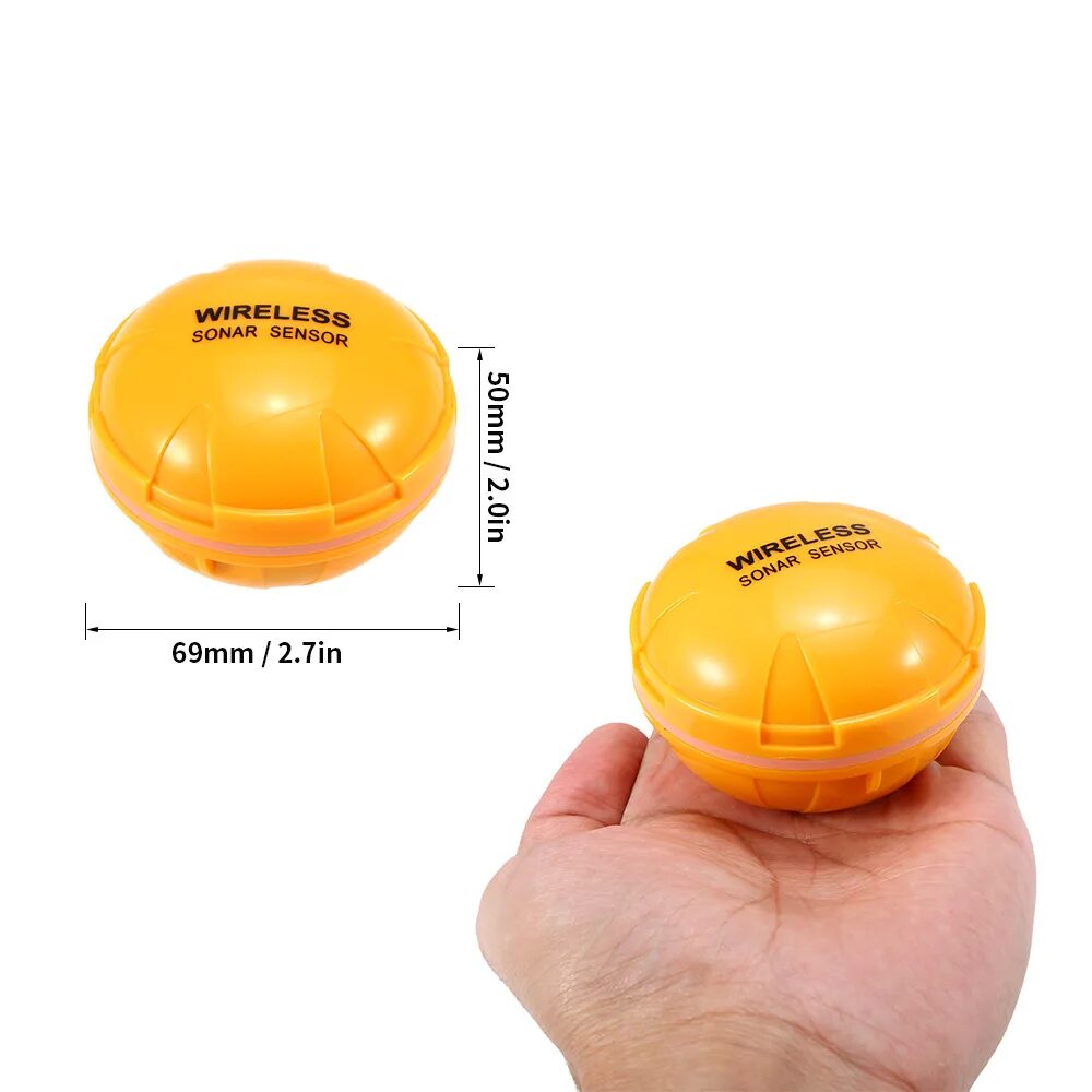 Wireless sonar sensor. Wireless sonar sensor