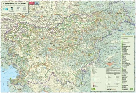 Словения карта на русском