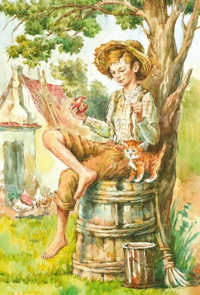 Расскажи том. Том сойер красит забор. Книга вечерние рассказы. Журнал том и джерри. Том сойер.