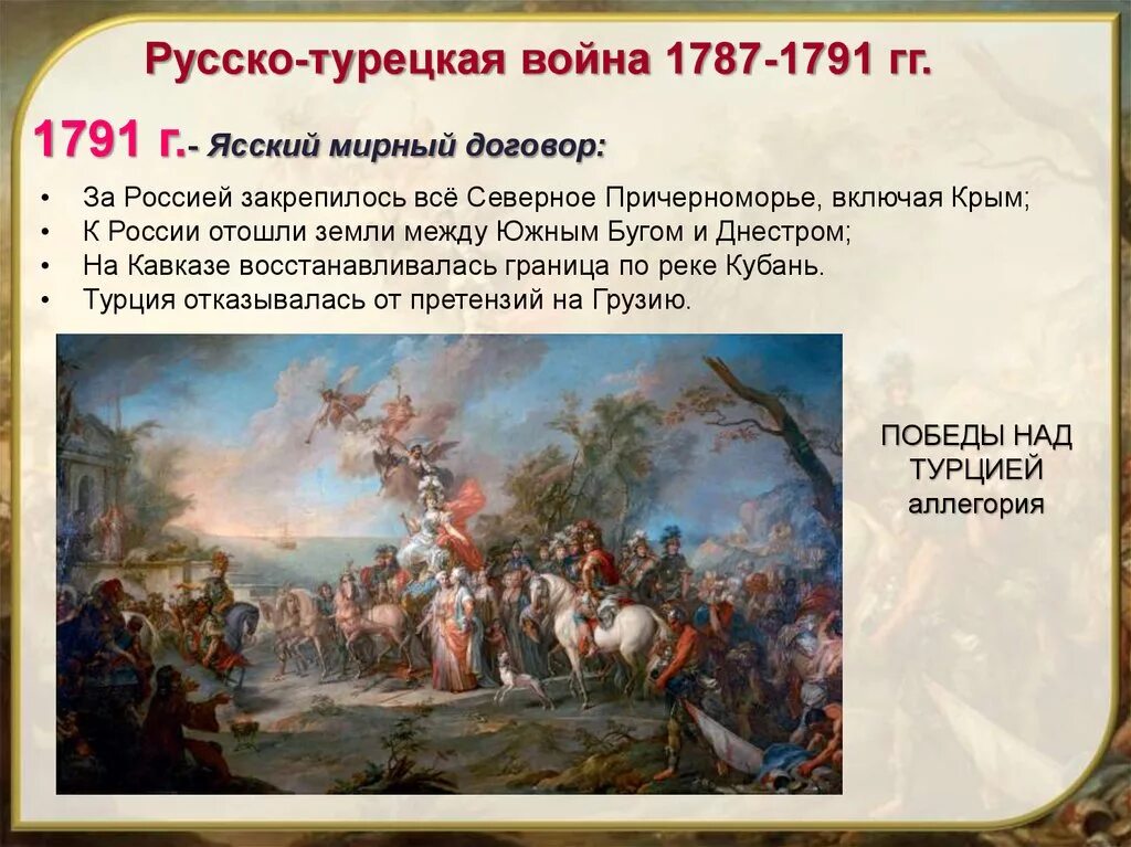 Мирный договор русско турецкой войны 1787 1791. В Крыму в русско-турецкой войны 1787-1791. Русской турецкая1787-1791 картины.
