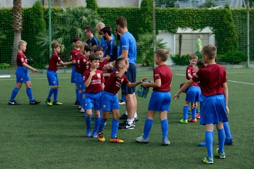 детский лагерь футбол