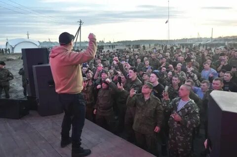 Выступления мобилизованных