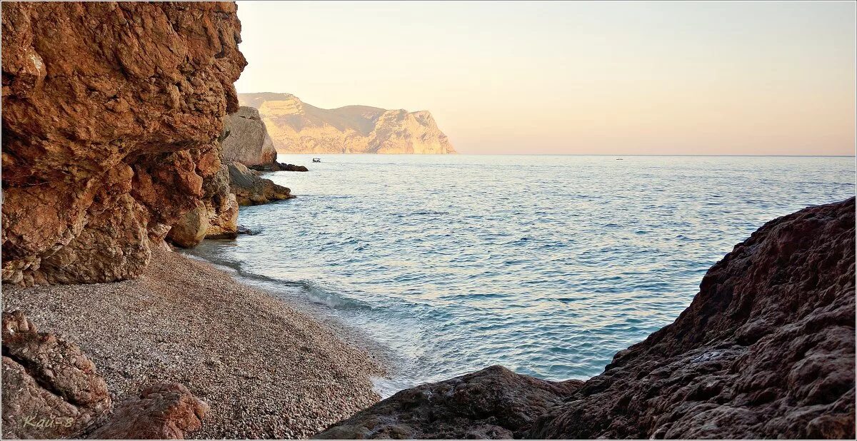 мыс айя закат. бухта ласпи крым закат. осенний судак крым. осеннее море. ласпи алушта.