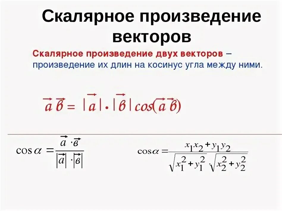 Скалярное значение. Скалярное значение