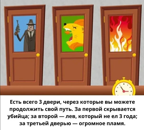 Им нужно открыть дверь. Загадка про дверь. Загадка с отгадкой дверь. Головоломка три двери. Загадка про дверь для детей.