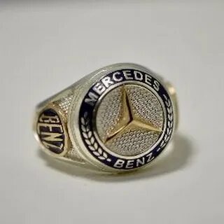 Кольцо mercedes
