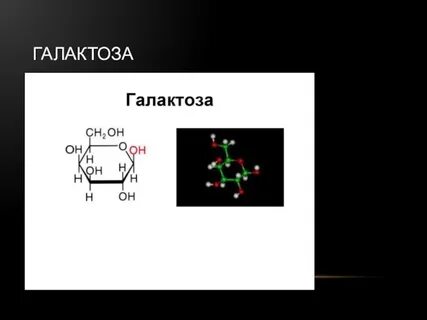 Галактоза