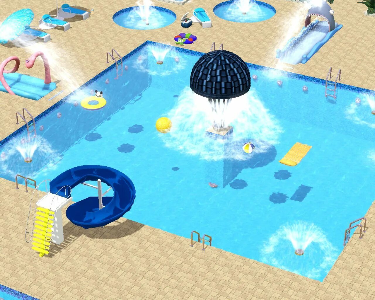 Как сделать бассейн прозрачным. Sims 3 аквапарк. водная горка симс 3. симс 1 бассейн. симс 3 водяная горка.