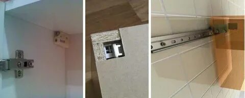 Верхний крепеж кухни