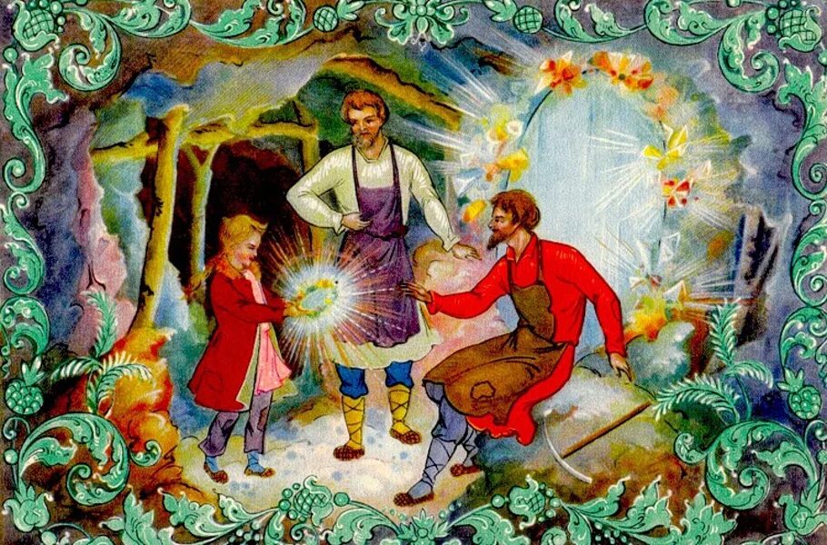 Бажов палех. Таюткино зеркальце бажов. сказы бажова таюткино зеркальце. приказчиковы подошвы бажов.