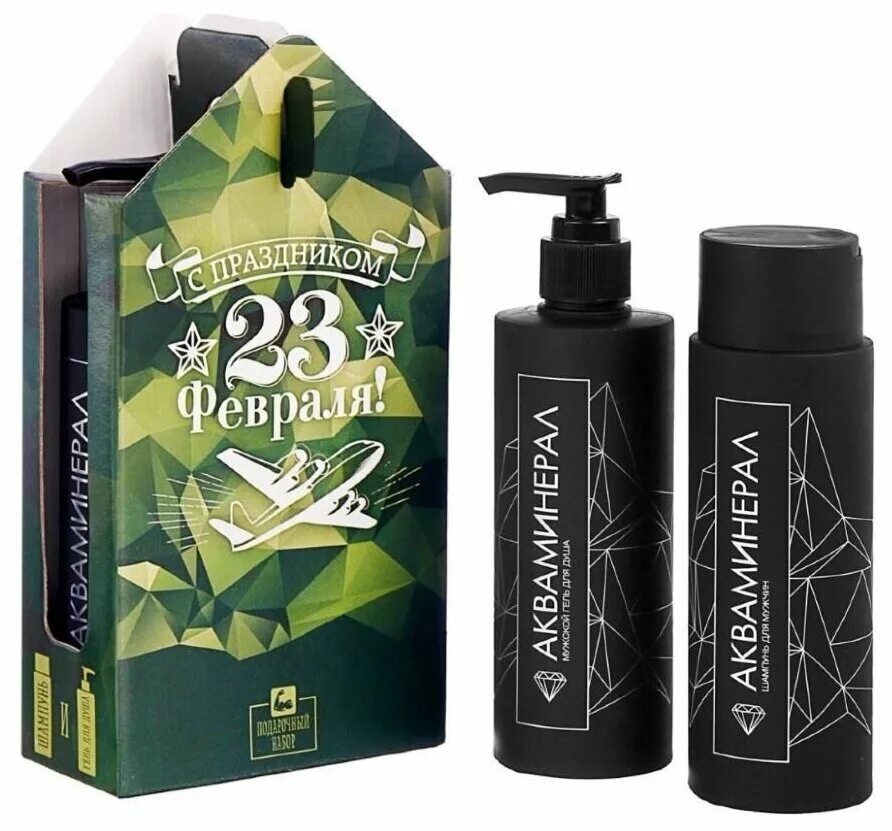 набор гелей для душа мужской. Q. P x. подарочный набор compliment men. P.