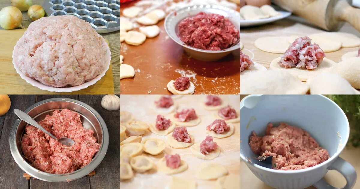 Пельменный фарш рецепт