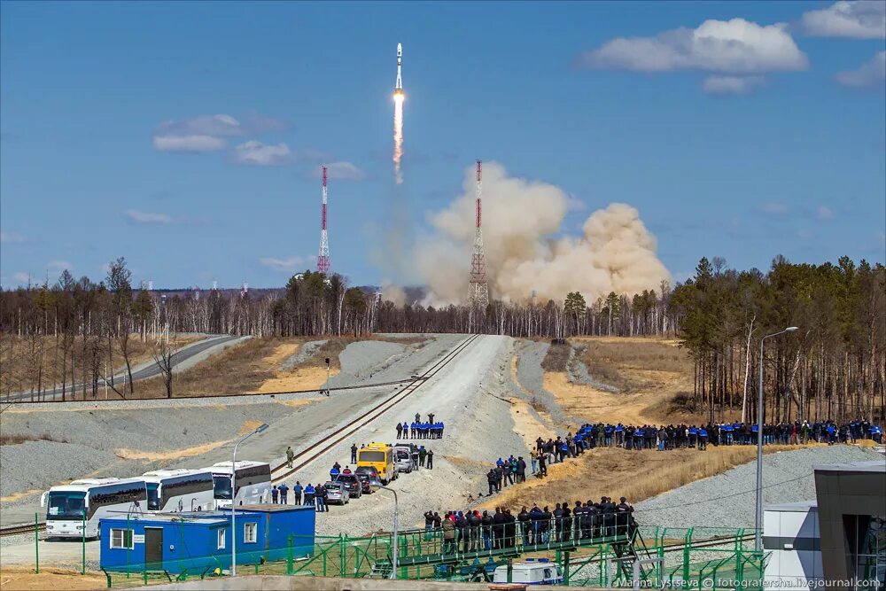 Современные космодромы россии