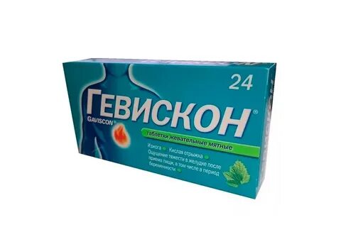 Гевискон инструкция свечи в гинекологии
