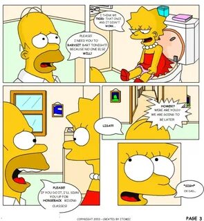 Slideshow a feast for the senses: lisa and bart get naked in the simpso...