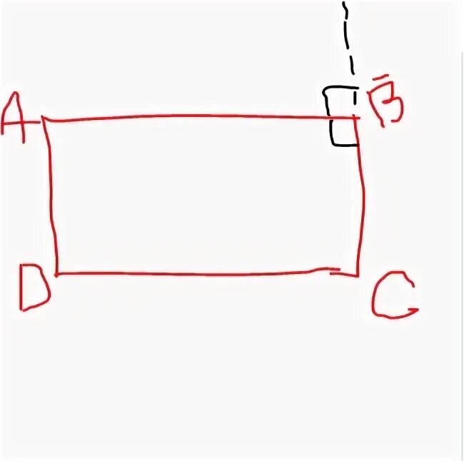 Начертите четырехугольник abcd в котором ab bc