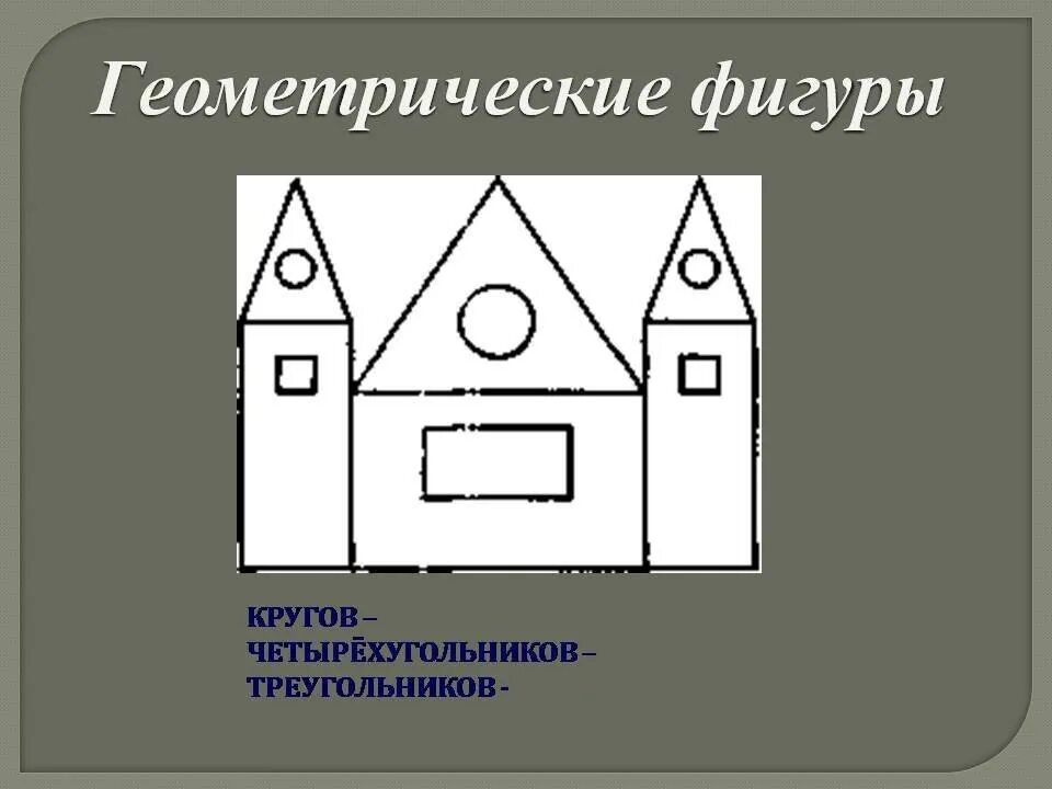 Дом из геометрических фигур 7 класс. Замок из фигур. Из каких геометрических фигур состоит домик. Дом из четырехугольников. Домик из четырехугольников