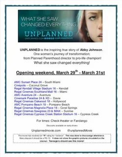 Unplanned movie. @unplannedmovie Abby Johnson, Knights Of Columbus, South M...