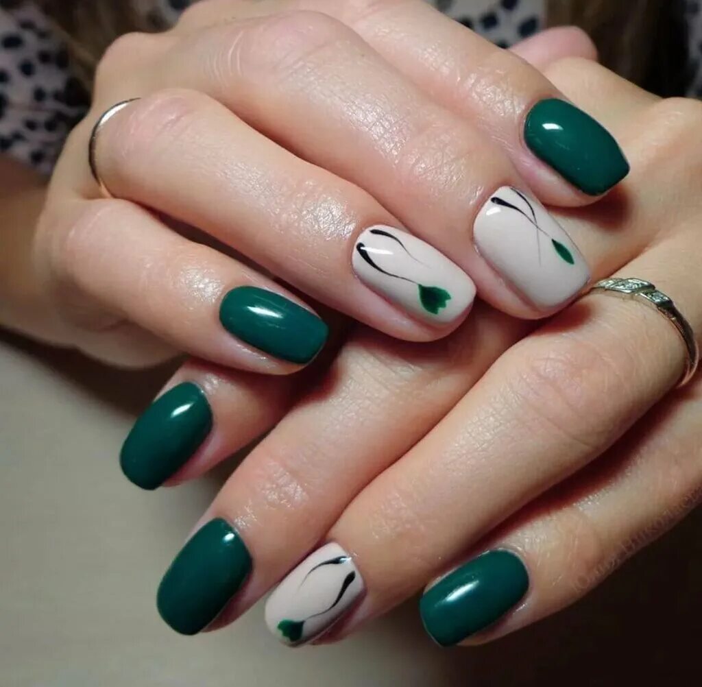 1000 Идей маникюра Дизайн ногтей Green nails, Manicure, Best nail art designs