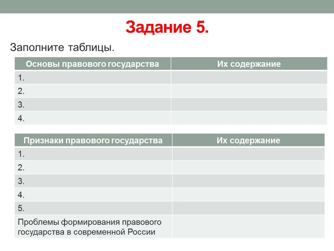 Гражданское общество и правовое государство