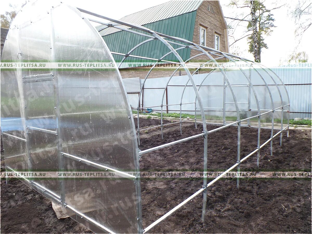 теплица рус. Teplitsa rus. теплица домик премиум 3м. теплицы в москве. каркас теплицы.