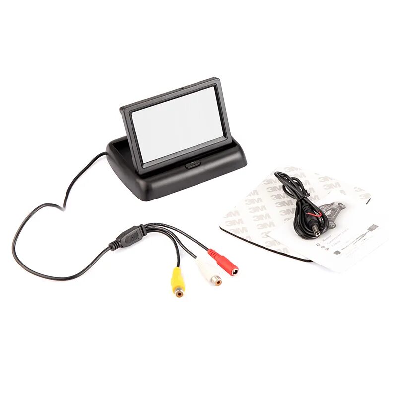 Car Rearview LCD Monitor складной. TFT дисплей 4.3 дюйма. Мониторы для камер 7