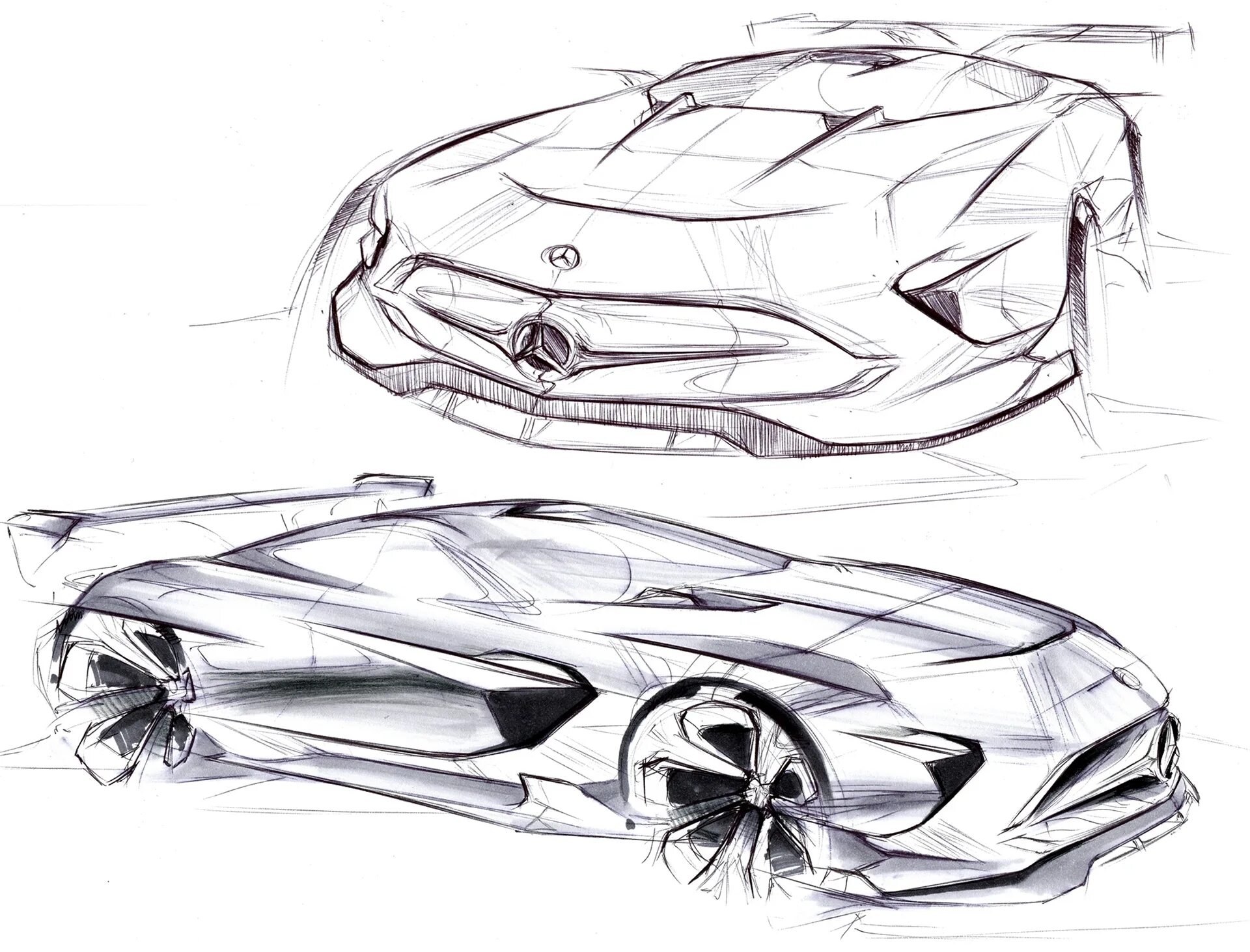 Sketch design portray
