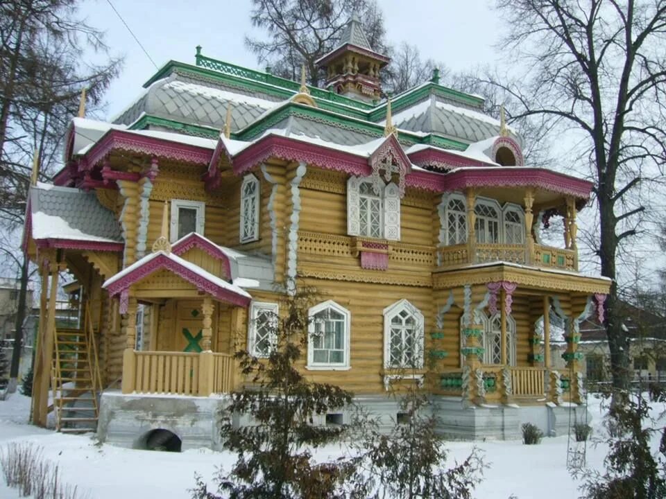 Терем купца бугрова в володарске. Володарск спб. Володарск нижегородская область. Терем купца бугрова. Терем бугрова володарск.